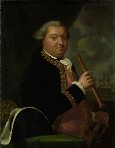 Portrait of Willem Crul (1721-1781) by Cornelis van Cuylenburgh
